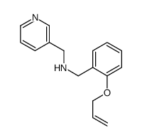 1-[2-(Allyloxy)phenyl]-N-(3-pyridinylmethyl)methanamine Structure