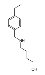 1-Butanol,4-[[(4-ethylphenyl)methyl]amino]-(9CI) structure