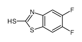 5,6-difluoro-benzothiazole-2-thiol Structure