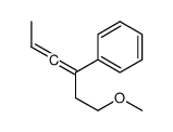 1-methoxyhexa-3,4-dien-3-ylbenzene Structure