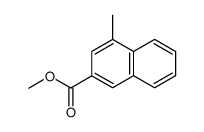 methyl 4-methylnaphthalene-2-carboxylate Structure