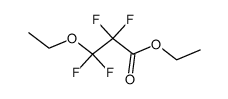 ethyl 2,2,3,3-tetrafluoro-3-ethoxypropionate Structure