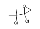 2-Chlor-2-(1-chlor-1-methylethyl)oxiran结构式