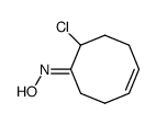 2-chloro-5-cycloocten-1-one oxime结构式