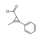 2-Cyclopropene-1-carbonylchloride,2-methyl-3-phenyl-,(S)-(9CI) Structure
