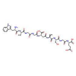 (β-Asp5)-Delta-Sleep Inducing Peptide trifluoroacetate salt结构式
