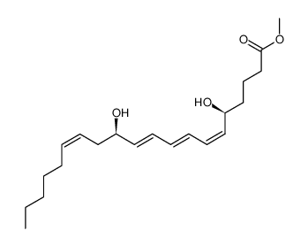 LEUKOTRIENE B4, METHYL ESTER structure