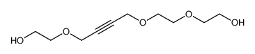 2-[2-[[4-(2-hydroxyethoxy)-2-butynyl]oxy]ethoxy]ethanol Structure