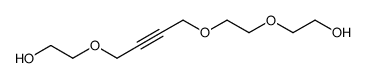 2-[2-[[4-(2-hydroxyethoxy)-2-butynyl]oxy]ethoxy]ethanol结构式