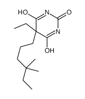 5-(4,4-dimethylhexyl)-5-ethyl-1,3-diazinane-2,4,6-trione Structure