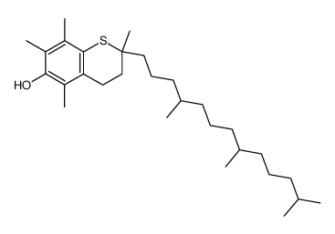 1-thio-α-tocopherol Structure