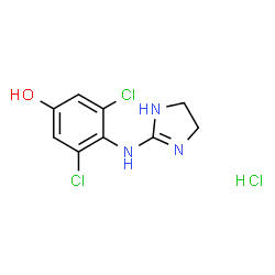 4-Hydroxy Clonidine Hydrochloride结构式
