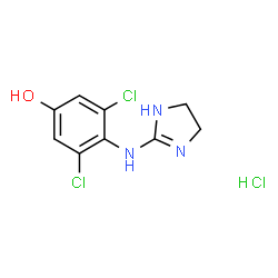 4-Hydroxy Clonidine Hydrochloride Structure