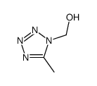 (5-methyltetrazol-1-yl)methanol结构式