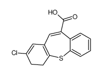 3-chloro-1,2-dihydrobenzo[b][1]benzothiepine-6-carboxylic acid Structure