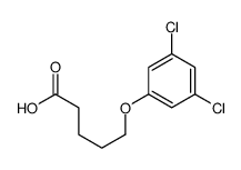 5-(3,5-dichlorophenoxy)pentanoic acid Structure