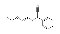 (E)-Ethoxy-2-phenyl-4-pentenenitrile Structure