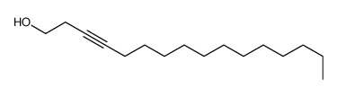 hexadec-3-yn-1-ol Structure