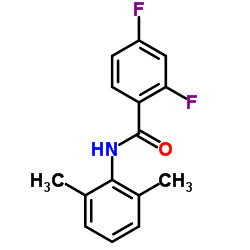 N-(2,6-Dimethylphenyl)-2,4-difluorobenzamide结构式