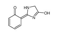 2-(6-oxocyclohexa-2,4-dien-1-ylidene)imidazolidin-4-one结构式