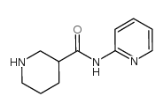 N-(吡啶-2-基)哌啶-3-羧酰胺结构式