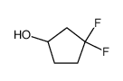 3,3-二氟环戊烷-1-醇结构式
