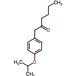 1-(4-Isopropoxyphenyl)-2-hexanone structure