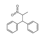 (2-nitro-1-phenylpropyl)benzene Structure