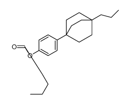 [4-(1-propyl-4-bicyclo[2.2.2]octanyl)phenyl] pentanoate Structure