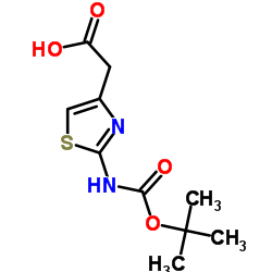 2-[2-[(叔丁氧羰基)氨基]噻唑-4-基]乙酸图片