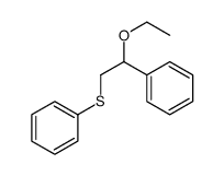 (2-ethoxy-2-phenylethyl)sulfanylbenzene Structure