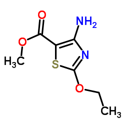 5-Thiazolecarboxylicacid,4-amino-2-ethoxy-,methylester(9CI) structure