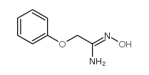 n'-hydroxy-2-phenoxyethanimidamide结构式