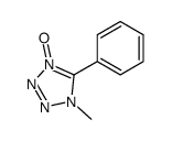 1-methyl-4-oxido-5-phenyltetrazol-4-ium结构式