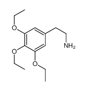 2-(3,4,5-triethoxyphenyl)ethanamine结构式