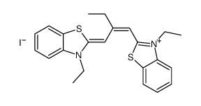 3-ethyl-2-[2-[(3-ethyl-1,3-benzothiazol-3-ium-2-yl)methylidene]butylidene]-1,3-benzothiazole,iodide picture