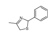 4-methyl-2-phenyl-2,5-dihydro-thiazole结构式