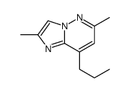 2,6-dimethyl-8-propyl-imidazo[1,2-b]pyridazine Structure