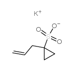 potassium,1-prop-2-enylcyclopropane-1-sulfonate Structure