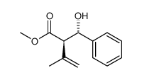(R)-2-((S)-Hydroxy-phenyl-methyl)-3-methyl-but-3-enoic acid methyl ester Structure