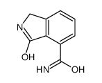 2,3-二氢-3-氧代-1H-异吲哚-4-羧酰胺结构式