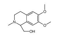 [(1S)-6,7-dimethoxy-2-methyl-3,4-dihydro-1H-isoquinolin-1-yl]methanol结构式