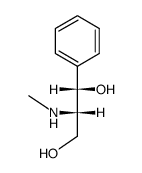 (1RS,2RS)-2-methylamino-1-phenyl-propane-1,3-diol结构式