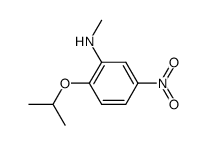 N-methyl-2-isopropoxy-5-nitroaniline Structure