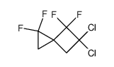 5,5-dichloro-1,1,4,4,-tetrafluorospiro<2.3>hexane Structure