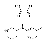 N-(2,3-dimethylphenyl)-3-piperidinamine ethanedioate结构式