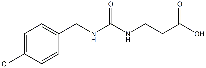 3-[(4-chlorophenyl)MethylcarbaMoylaMino]propanoic acid Structure