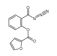 2-(2'-furoyloxy)benzoyl azide Structure