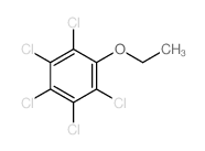 Benzene,1,2,3,4,5-pentachloro-6-ethoxy- Structure