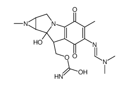7-N-Dimethylaminomethylenemitomycin D结构式